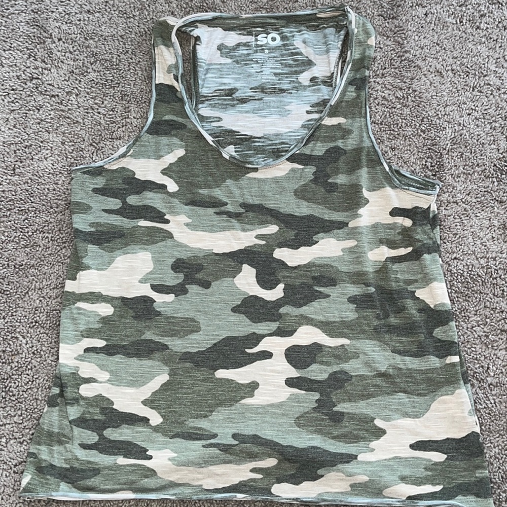 Camo Tank Top